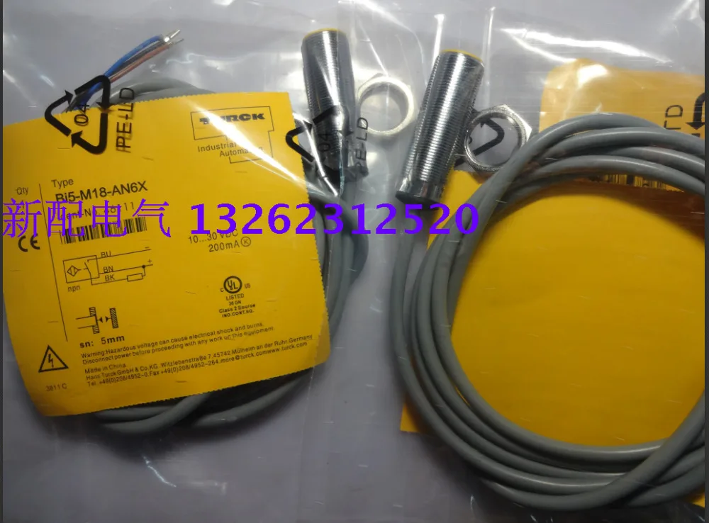 Details about   Turck Proximity Sensor BI-1.5-EH6.5K-AN6X 