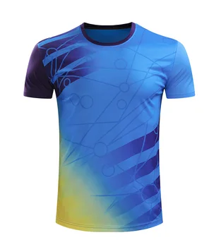 

Free Print Badminton shirt Men/Women , Quick cool Badminton t shirt , sports Tennis t shirt 216