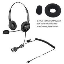 Wantek Arama телефонная гарнитура w/Шум Микрофон функцией шумоподавления для NEC Aastra Adtran Alcatel lucent AVAYA Plantronics стационарный deskphones