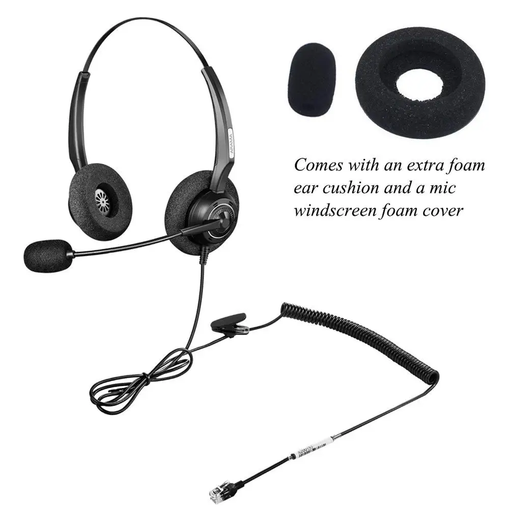 plantronics landline headset