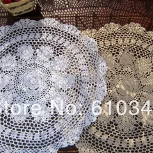 Хлопок, ручная работа, коврик для стола, подставка, 60X60 см, 6 шт./партия