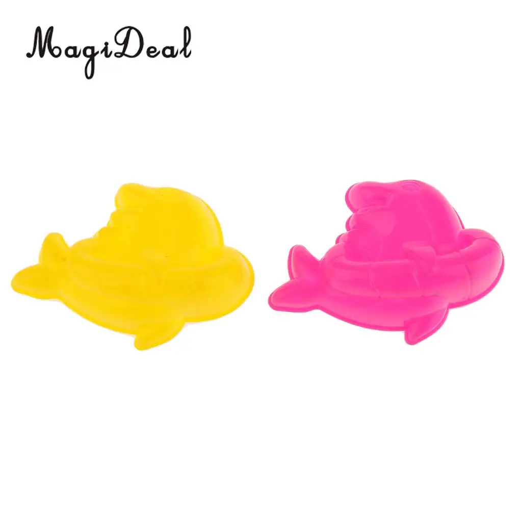 MagiDeal 6Pcs/Lot Sea Animal Sandcastle Sand Clay Mold Beach Park Indoor Kids Baby Children Educational Toy Random Color