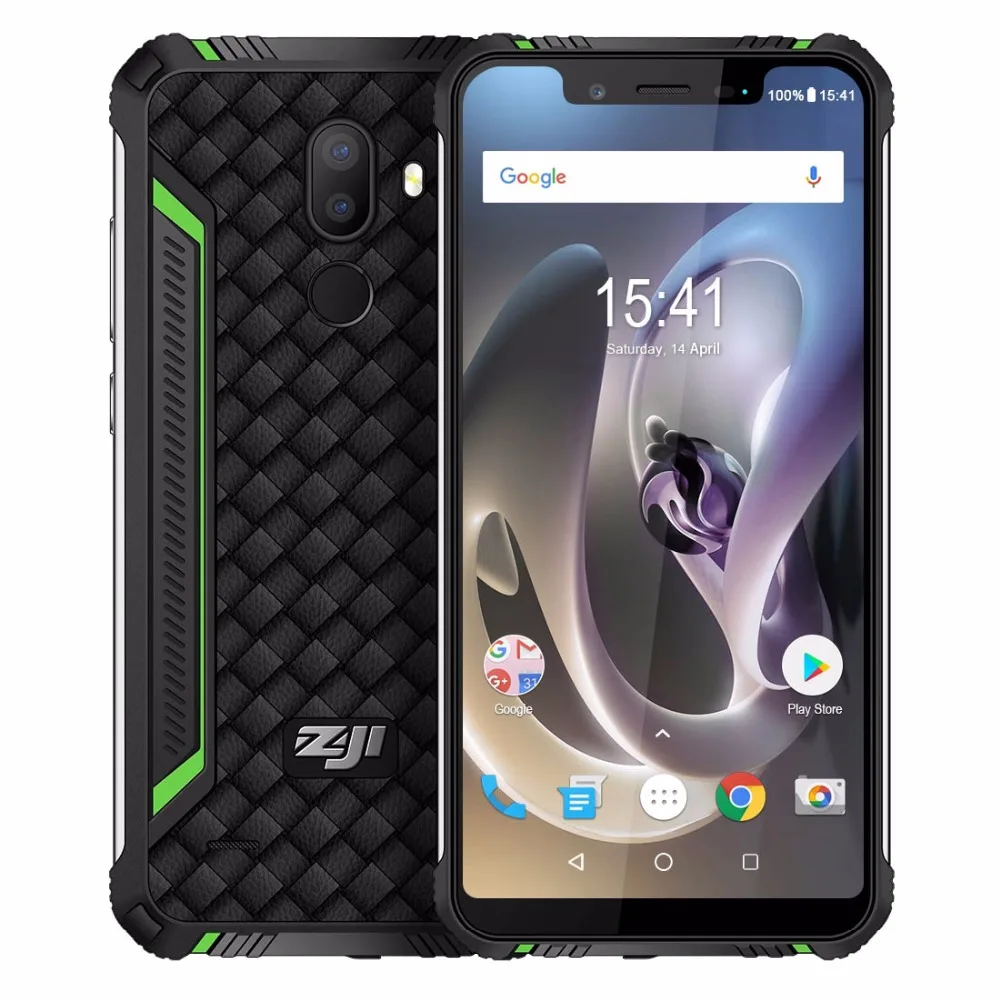 Оригинальный HOMTOM зоджи Z33 IP68 Водонепроницаемый 16MP + 13MP Смартфон Android 8 1 5 85 &quot3 32 ГБ