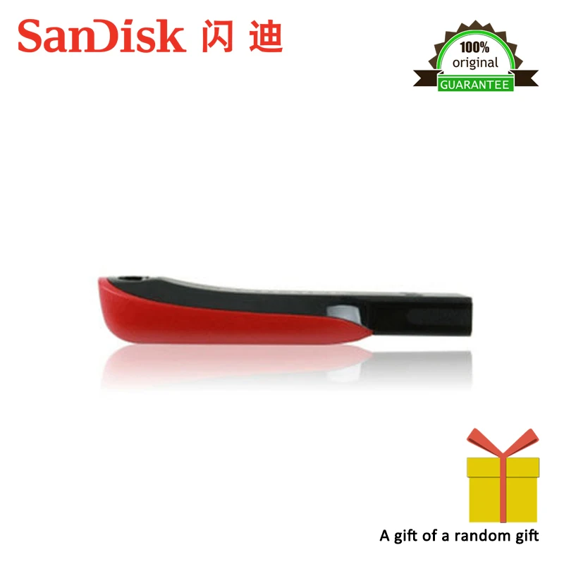 SanDisk CZ50 USB флеш накопитель 16 ГБ 2 0 карта памяти Поддержка официальной проверки 100%