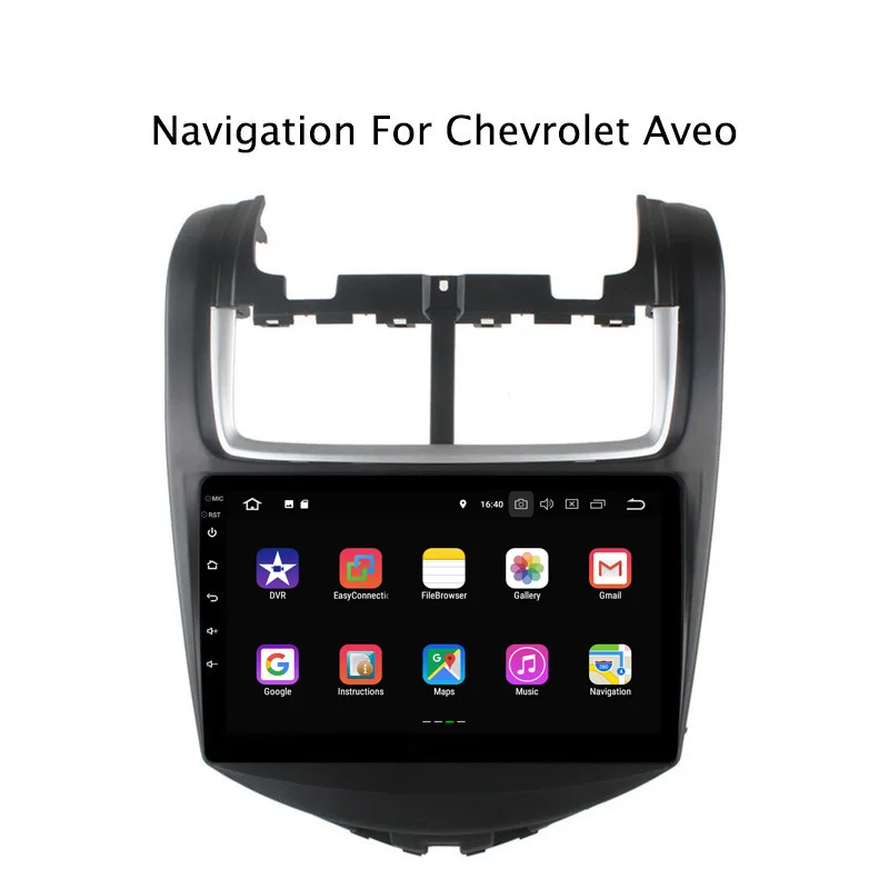Cheap 9" 2G RAM 16G ROM Android 8.1 Car DVD Multimedia Player For Chevrolet Aveo GPS Navigation Radio Stereo Audio 4