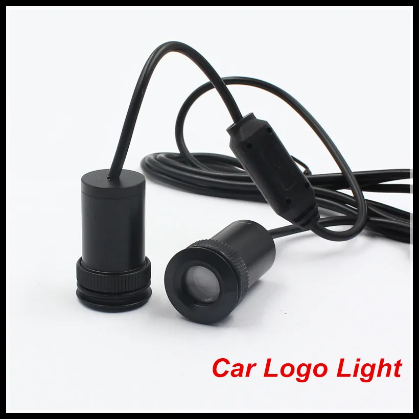 2 шт. сверлильный светодиодный светильник с логотипом на дверь автомобиля для jeep Ford Chevrolet светодиодный светильник с логотипом для Opel Toyota Renault