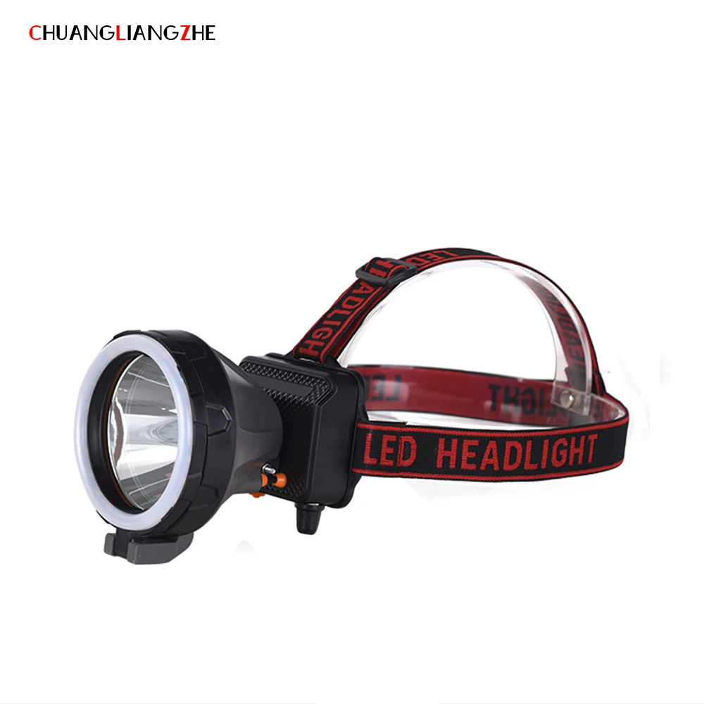 

CHUANGLIANGZHEUSB head lamp Luminaria hunting headlamp battery 18650 lantern on the head fishing led headlamp power bank