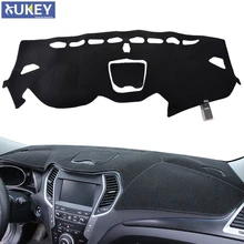 Xukey коврик для приборной панели крышка приборной панели приборная панель Крышка ковра для hyundai Santa Fe Sport SE Limited 2013