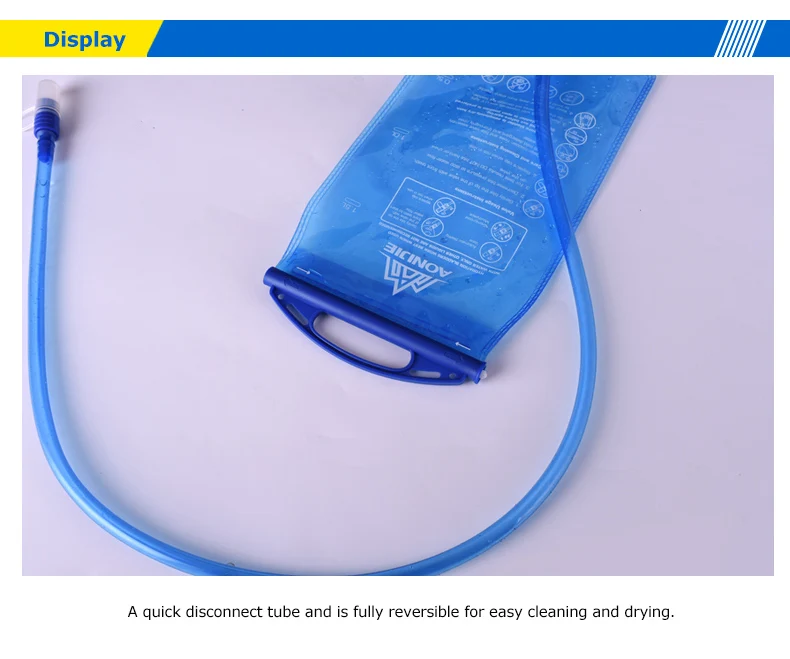 AONIJIE SD12 водохранилище воды мочевого пузыря гидратации пакет сумка для хранения BPA бесплатно-1L 1.5L 2L 3L бег гидратации жилет рюкзак