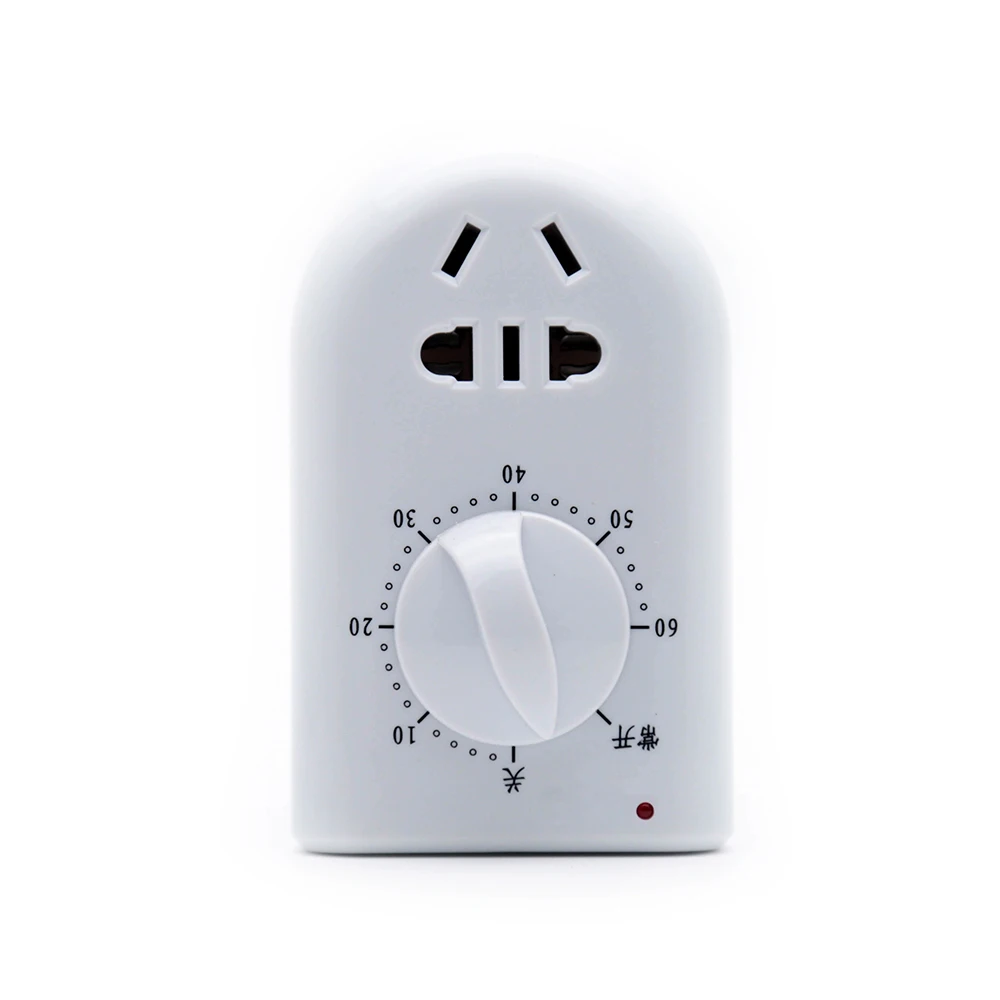 

1Pc AC 220V 10A Electronic Digital 60Min Countdown Control Wall Plug Timer Socket Time Switch