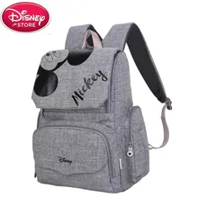 Disney Микки Минни большая сумка для беременных подгузник сумка для путешествий рюкзак для путешествий на открытом воздухе Дорожная сумка для подгузников