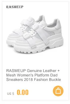 RASMEUP/женские кроссовки на платформе размера плюс; модные брендовые женские кроссовки на массивном каблуке; удобные ; повседневная женская обувь для папы; женская обувь