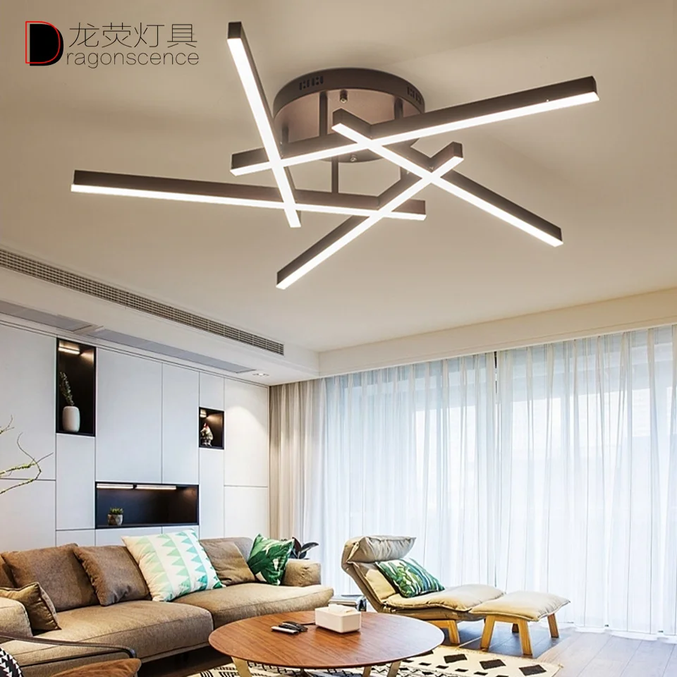 

Dragonscence Modern led chandelier Remote Ceiling chandelier lamp fixture or dining living room bedroom Study salon lighting