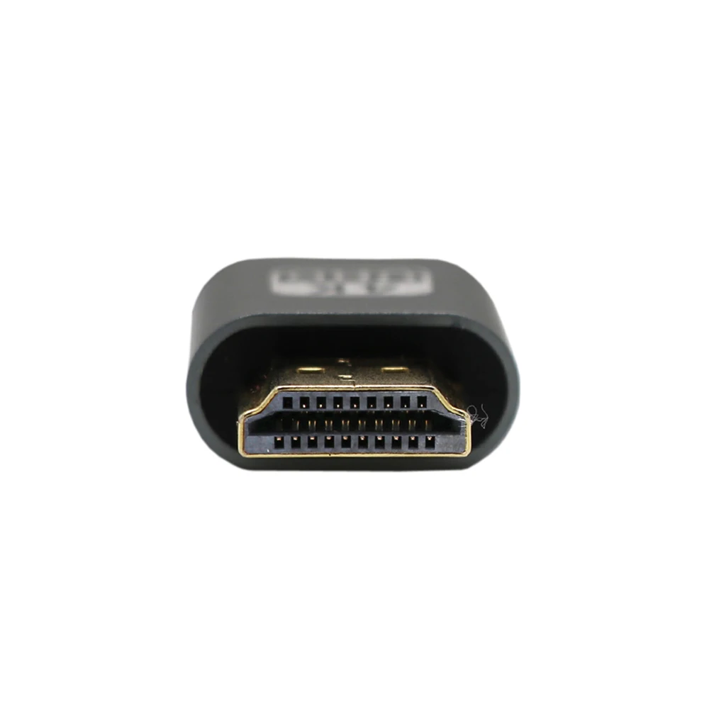 Мини Портативный VGA виртуальный дисплей адаптер HDMI 1 4 DDC EDID пустышка Безголовый