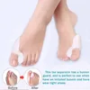 7 unids/set juanete mangas Corrector de Hallux Valgus alineación del dedo del pie separador metatarso férula ortopédicas alivio del dolor de cuidado de los pies herramienta ► Foto 3/5