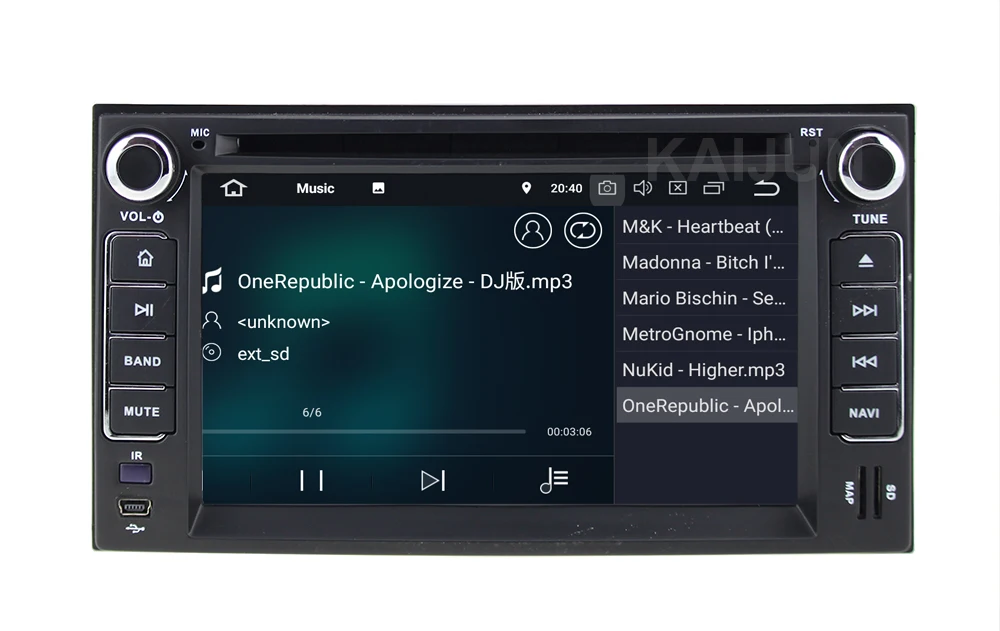 Perfect Android 8.1 Car DVD Player for KIA Ceed SORENTO SPORTAGE SPECTRA SEDONA STAR CARNIVAL CERATO CARENS with GPS Radio BT WiFi 20