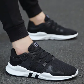 

KUYOMENS Lightweight sneakers fashion Autumn famous brand Lace-up Style Shoes Comfortable Casual Style Men adult Footwear