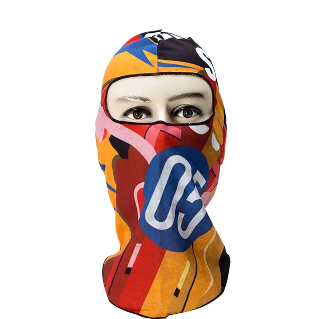 Балаклава с 3D-принтом, мотоциклетная маска на все лицо, шапка, шлем, ветрозащитная, дышащая, для страйкбола, пейнтбола, сноуборда, лыжного щита, защита от ультрафиолета#30