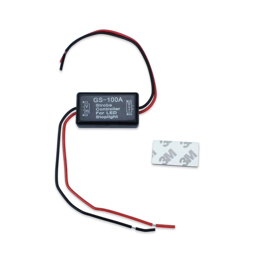 GS-100A Car Truck LED Brake Stop Light Flash Strobe Controller Flasher Module (1)