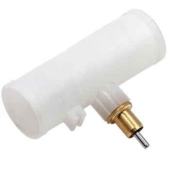 

10 Sets Rabbit Feeder Drinker Nipple Straight-through Nipple Drinking Fountains Rabbit industry