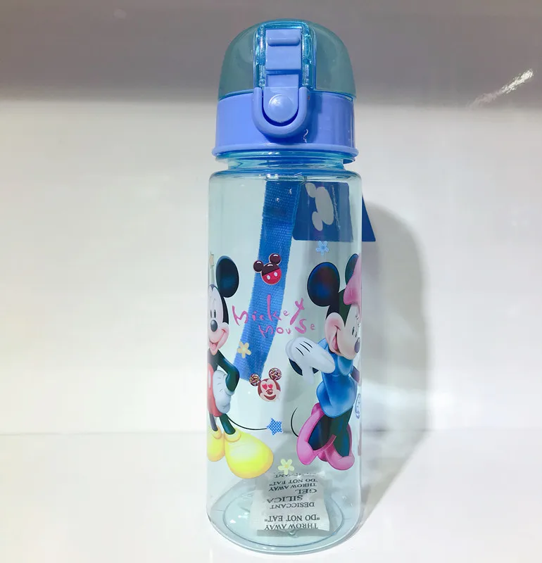 1 шт 550 мл Дисней Принцесса мультфильм детская бутылка для воды для студентов замороженная Эльза герметичный чайник девочка чашка для мальчика мультфильм чашка для воды - Цвет: 1