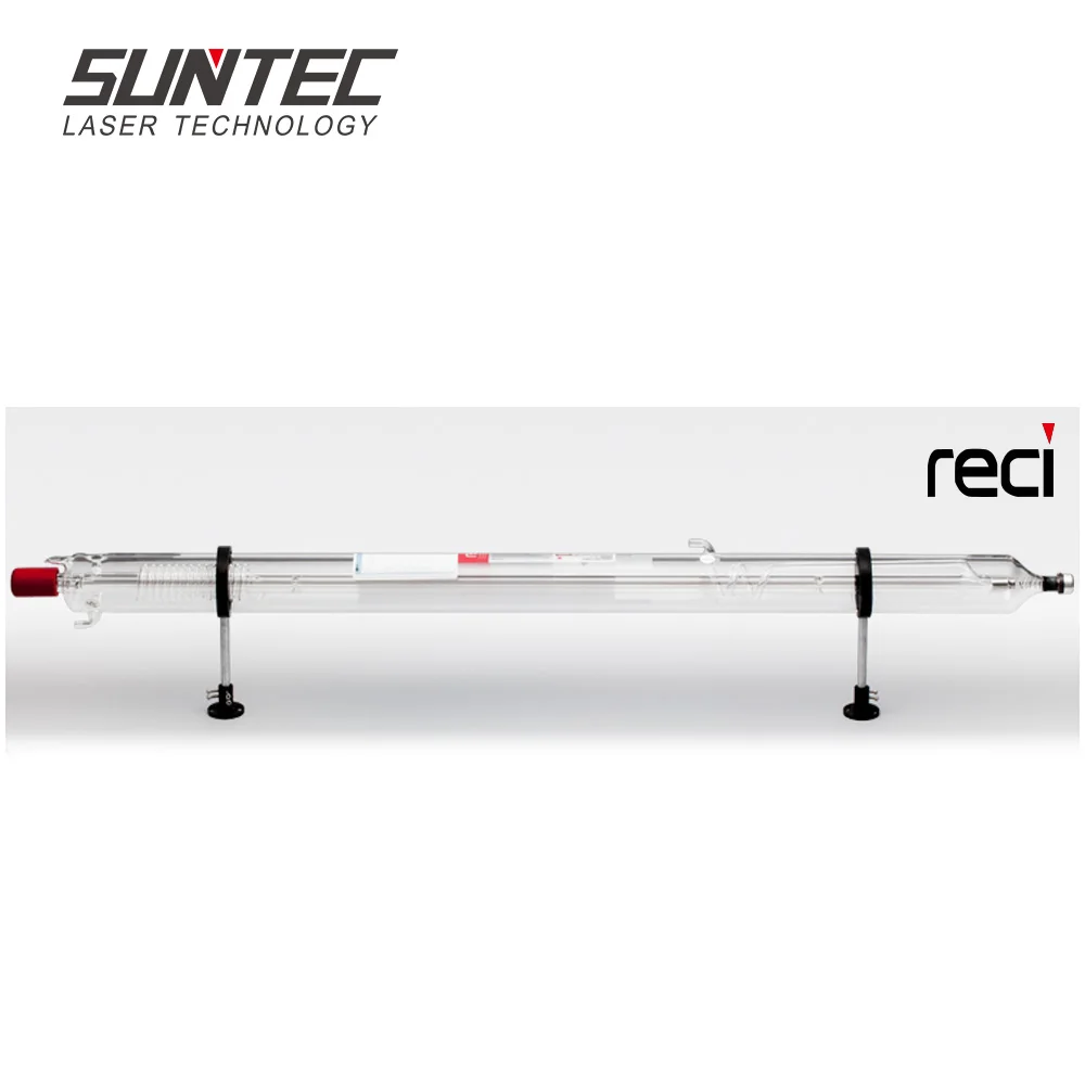 SUNTEC Reci W1  CO2 Laser Tube 75W  for CO2 Laser Engraving Cutting Machine  Length 1050 Dia. 80mm with Wooden Box Packing