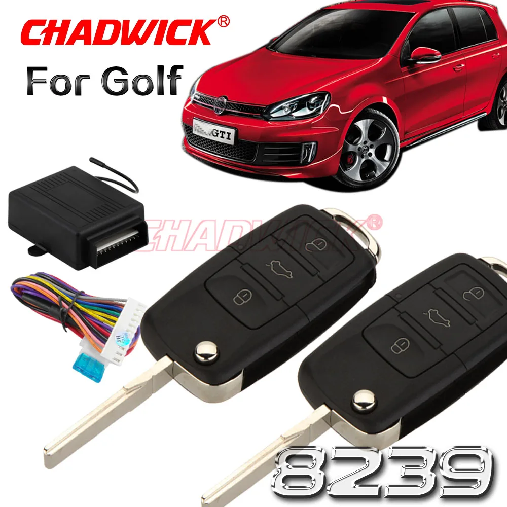 Flip key keyless entry system for Golf gol vw Volkswagen remote control