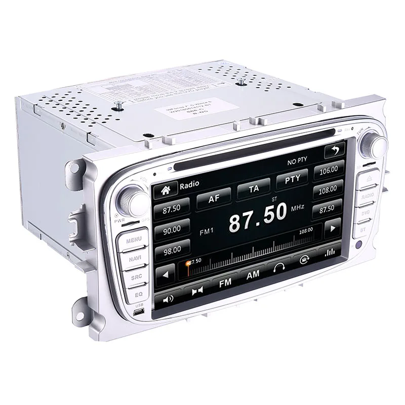 2 Din 7 дюймов Автомобильный dvd-плеер для FORD Mondeo S-MAX C max FOCUS 2 2008-2011 с 3g радио gps Навигация BT 1080P 8 Гб карта