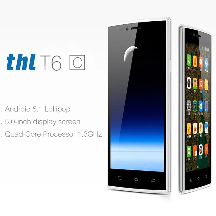 THL T6C 5 0 Android 5 1 Smartphone MTK6580 Quad Core 1 3GHz RAM1G ROM 8G