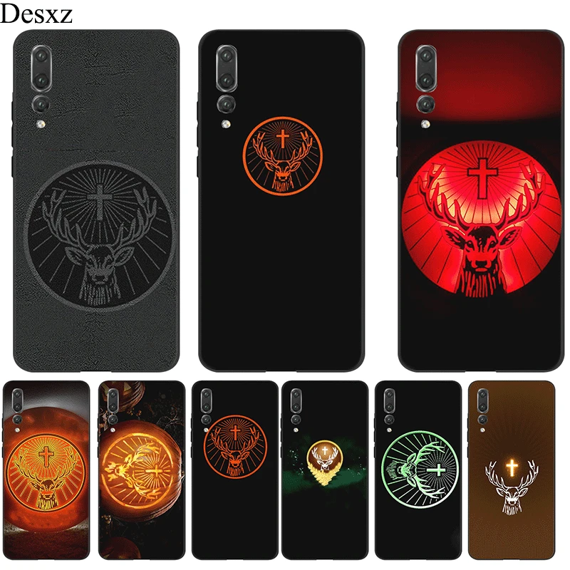 

Desxz Silicone Mobile Phone Case For Honor Note 10 6A 7A 7X 8 8X 8C 9 Lite Cover Jagermeister Logo Beer Bag
