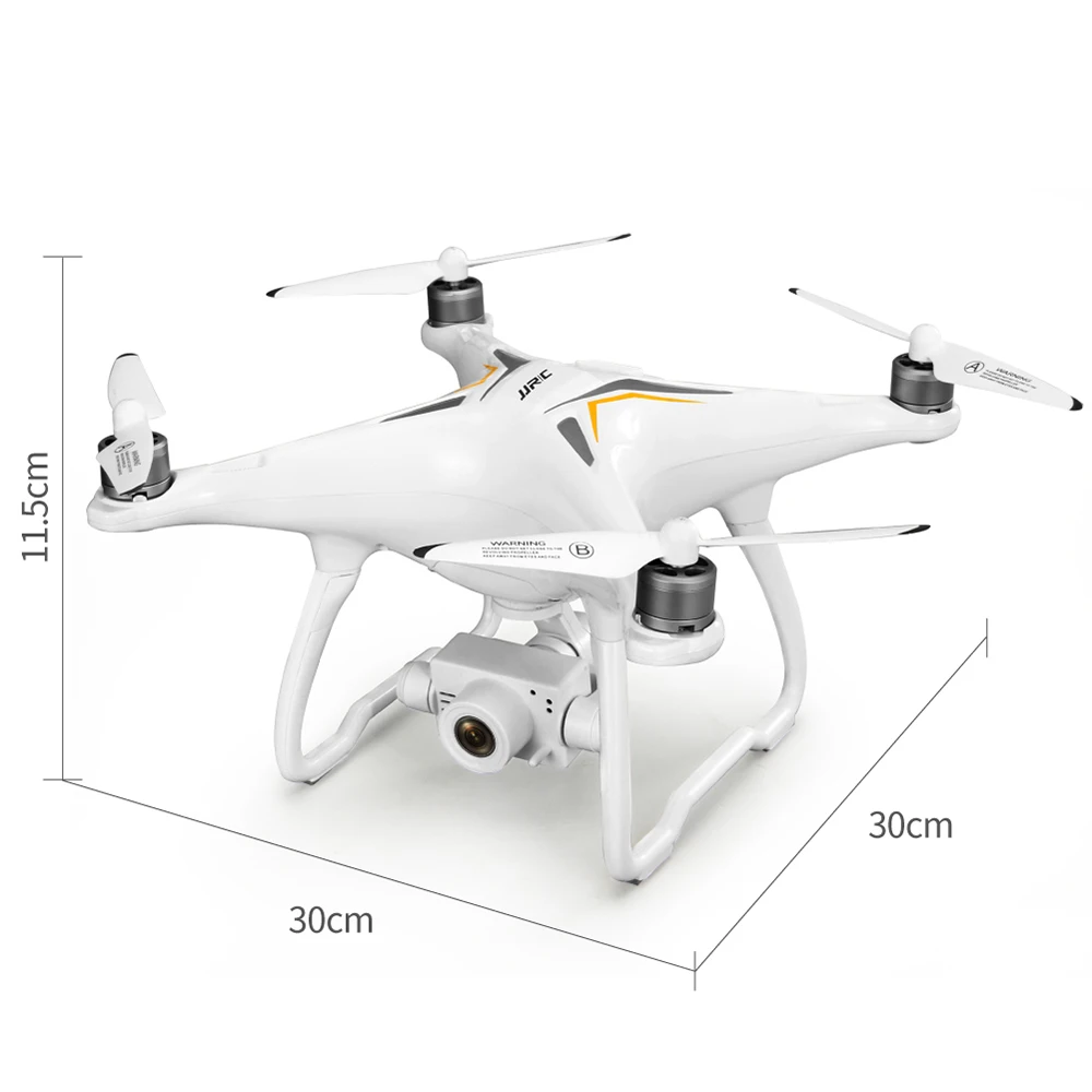 Gps Дрон jjrc X6 Квадрокоптер с 1080P Камера HD FPV счетчик бесщеточные двигатели Follow Me