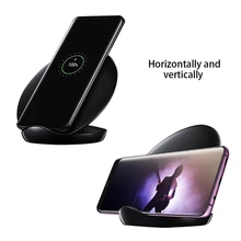 18 Вт настольное QI Беспроводное зарядное устройство излучающий вентилятор беспроводной быстрой зарядки зарядное устройство для iPhone X Max XR samsung S9 S8 Xiaomi huawei