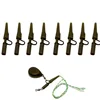 10/20 Pcs Fishing Terminal Tackle Safety Lead Clips with Pins Tail Rubber Tubes Carp Fishing Tackle Tools  Fishing Swing Snap ► Photo 1/6