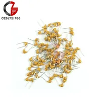 100 шт. 0,1 мкФ 104 с алюминиевой крышкой, 50В монолитный Керамика чип, самый популярный пленочный конденсатор