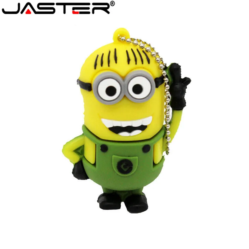 JASTER Миньоны usb флеш накопитель Милый Гадкий я 2 Флешка 0 4 ГБ 8 16 32 карта памяти