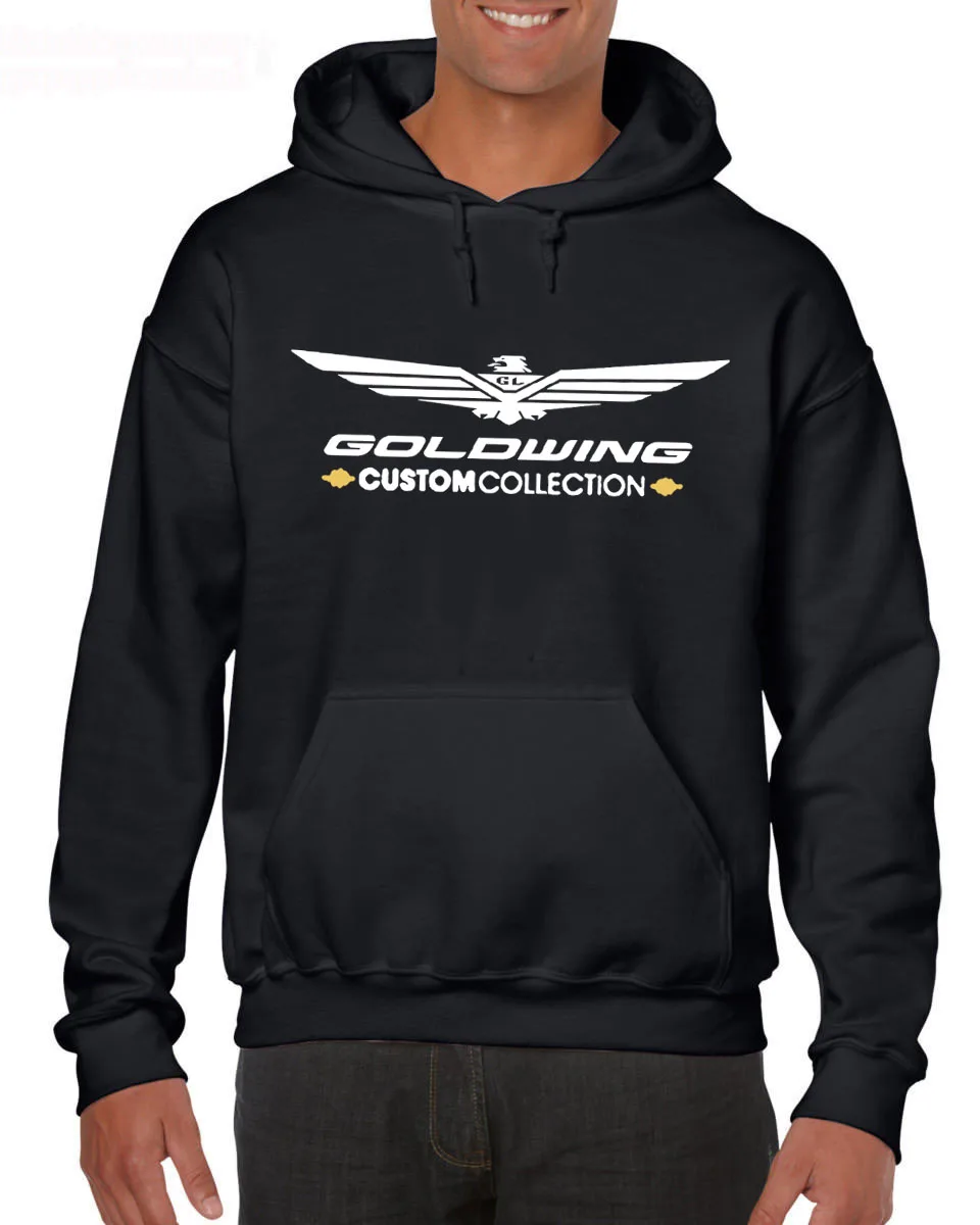 

Men's Last 2019 Simple Style Japan Motorcycle Street Riding Gold Wing GL1500 GL1800 Custom Collection Hoodies Sweatshirt