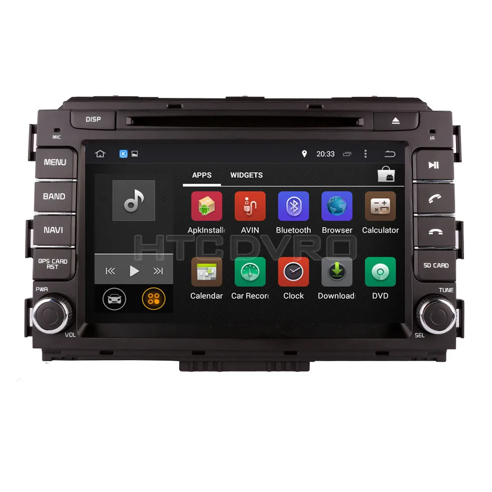 Discount YMODVHT 8inch 4G Octa Core Android 9.0 7.1 Car DVD Player for Kia Carnival 2015-GPS Navigation Auto RDS Radio Audio Video Stereo 1
