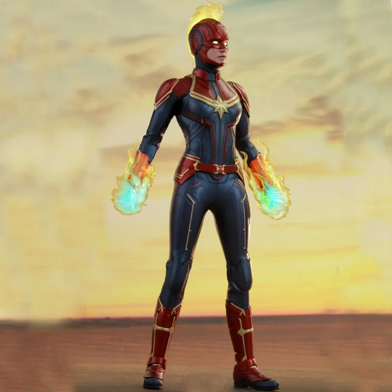

The Avengers 4 Captain Marvel Hulk PVC Action Figure Super hero toy Collectible Model Toys for children