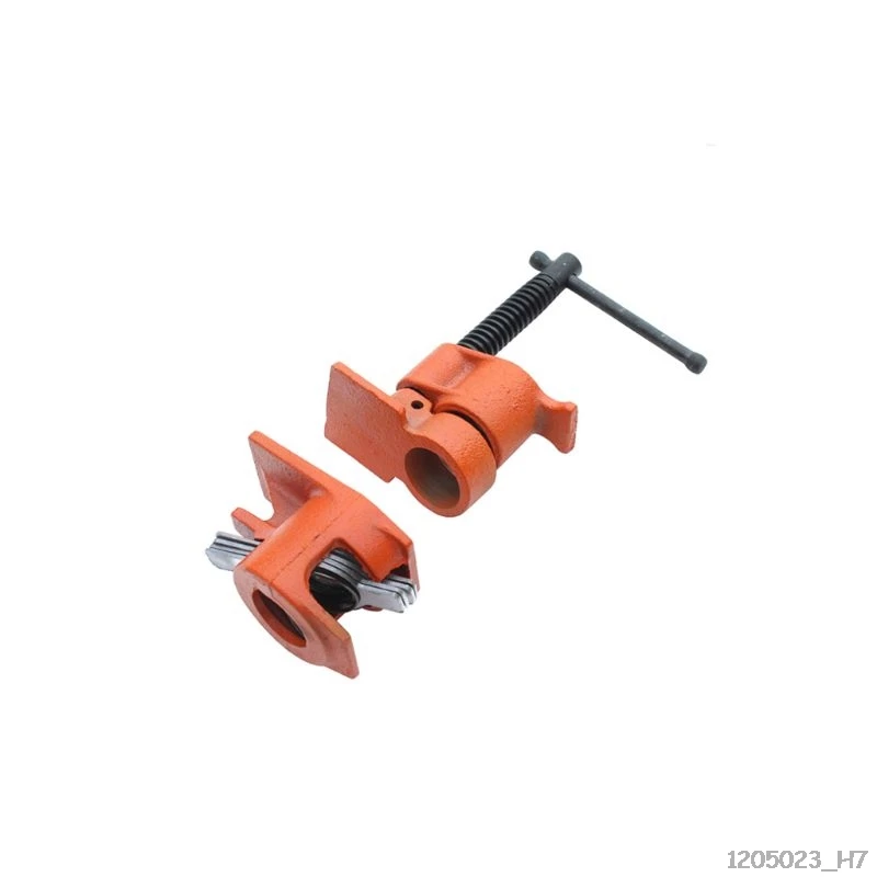 Woodworking Fixing Pipe Clamp Cast Iron Wood Gluing Pipe Clamps Heavy Duty Connector