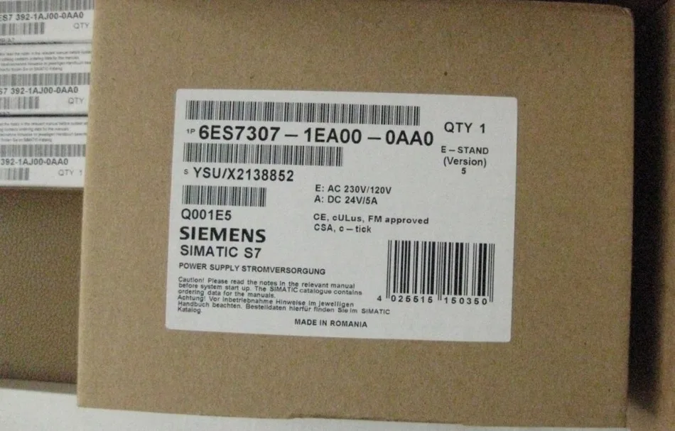 

NEW&ORIGINAL 6ES7 307-1EA00-0AA0 6ES7307-1EA00-0AA0