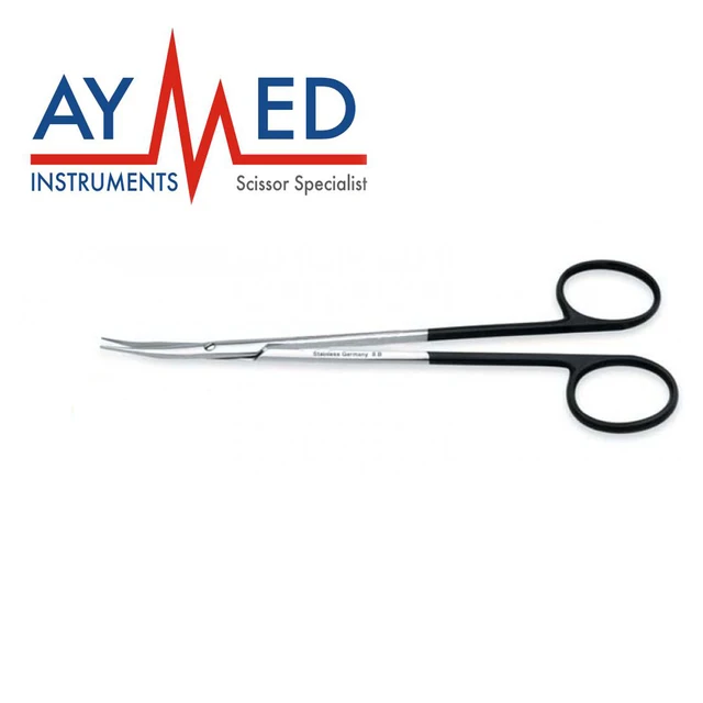 12 pieces jameson supercut scissors curved dissecting fine tissue