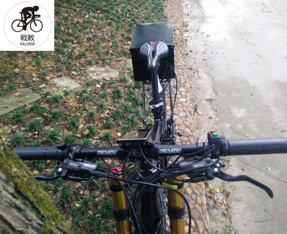 Excellent Kalosse  Full suspension  Hydraulic brakes  26er DH electriccal  bike  60V 2000W   electric mountain bike 7