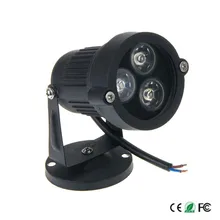 9 Вт Водонепроницаемый огни Светодиодный светильник лужайки 110 V 220 V наружный Точечный светильник IP65 110 V 220 V Наружное освещение лампы на солнечных батареях Спайк свет для сада