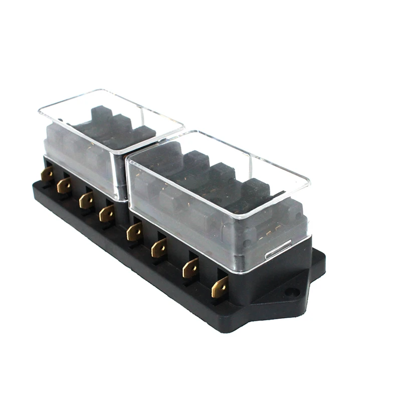 12/ 24V 8 Way Fuse Holder Box Car Fuse Accessory Tool Car Accessories