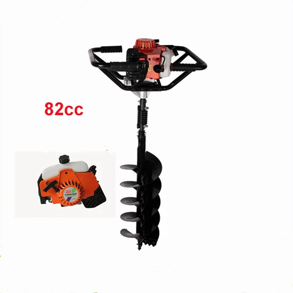 Powerful 82CC hole digging tools earth auger drilling