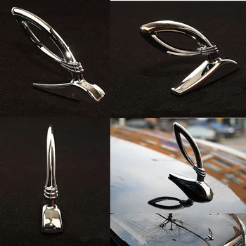 

Car Badge Black VIP V I P Metal Front Hood Badge Emblem Sticker