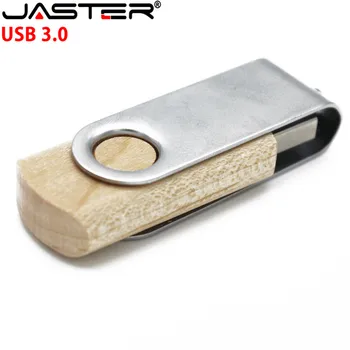 

JASTER USB 3.0 Maple Pen Drive Wood 4gb 8gb 16gb 32gb 64gb Super speed Twister USB Memory Stick Wedding Gifts