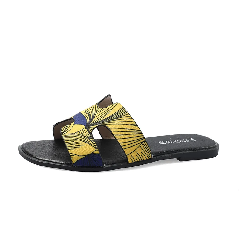 

Women Summer Shoes 2019 Fashion H Slippers Candy Colored Flat Slides Woman Ladies Flip Flops chaussure femme