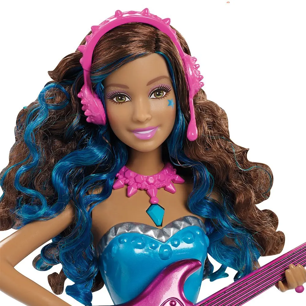 Оригинальная кукла Рок принцесса набор с музыкой пение игрушки подарок на день рождения Модная Кукла ограниченная для девочек CMR95/CMT16