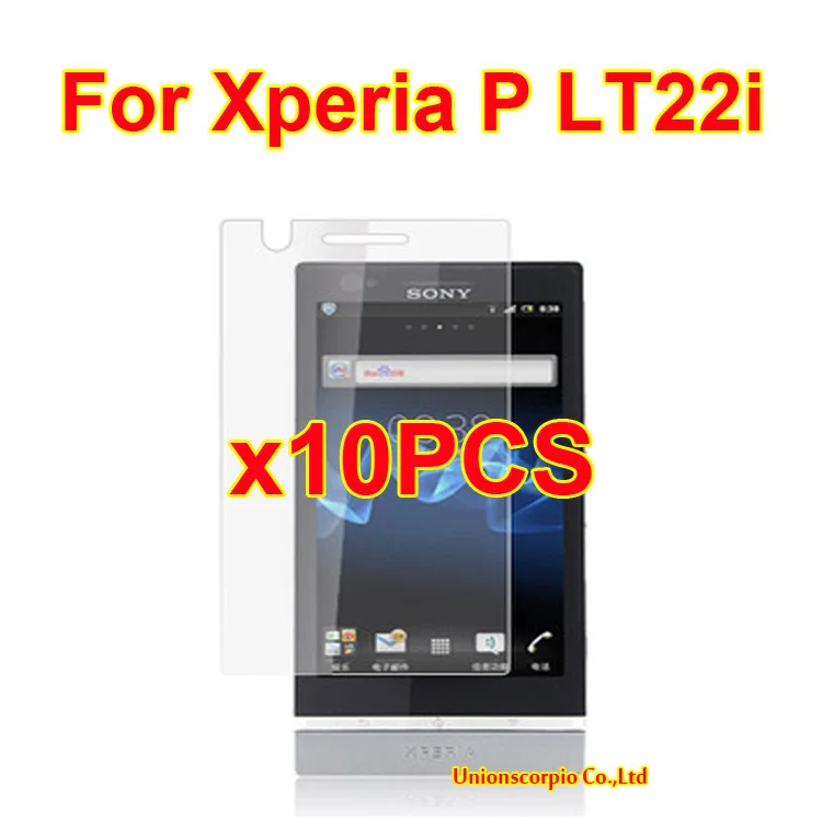 Free Shipping 10PCS LT22i Clear LCD Screen Protector Guard Cover Film For Sony Xperia P Phone | Мобильные телефоны и